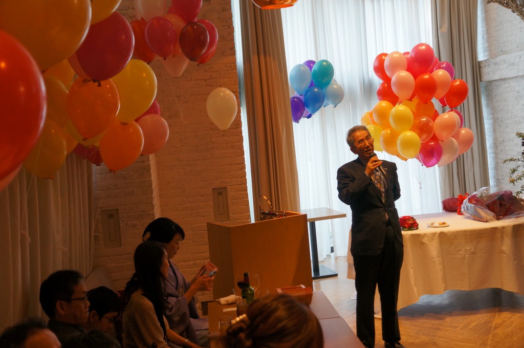 院長のスピーチ